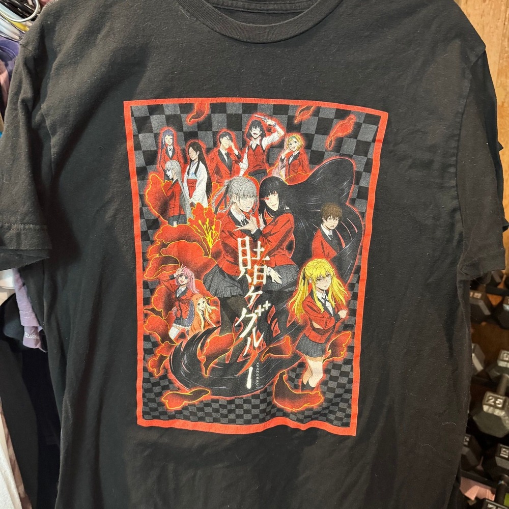 Kakegurui anime shirt size Large